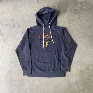 Powell Peralta Hoodie Skateboard Elephant Graphic Black Size S Valelly